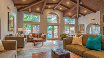 Clubhouse with lounging area